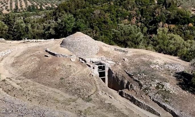 Αρχαιολογικός χώρος Περιστεριάς: Δείτε από ψηλά τις «Μυκήνες» της δυτικής Πελοποννήσου