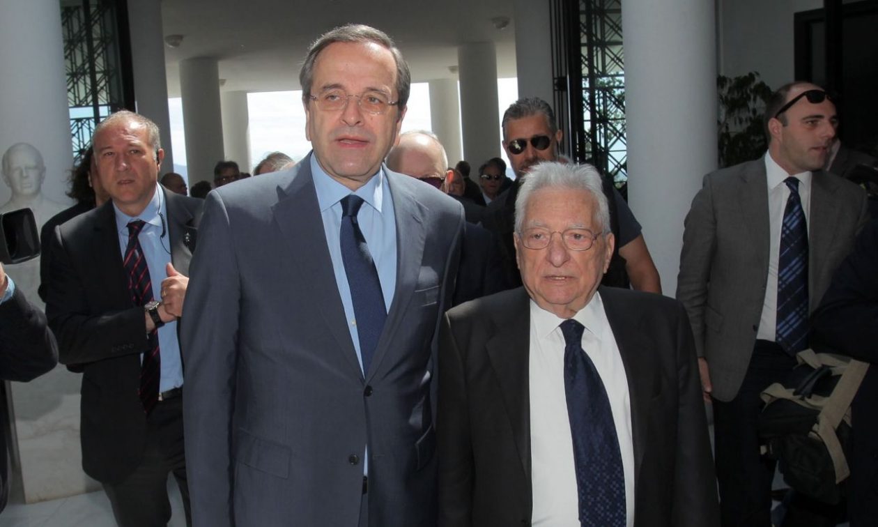 Συλλυπητήρια Σαμαρά για την απώλεια Μολυβιάτη: «Ευπατρίδης και μεγάλης πατριώτης»