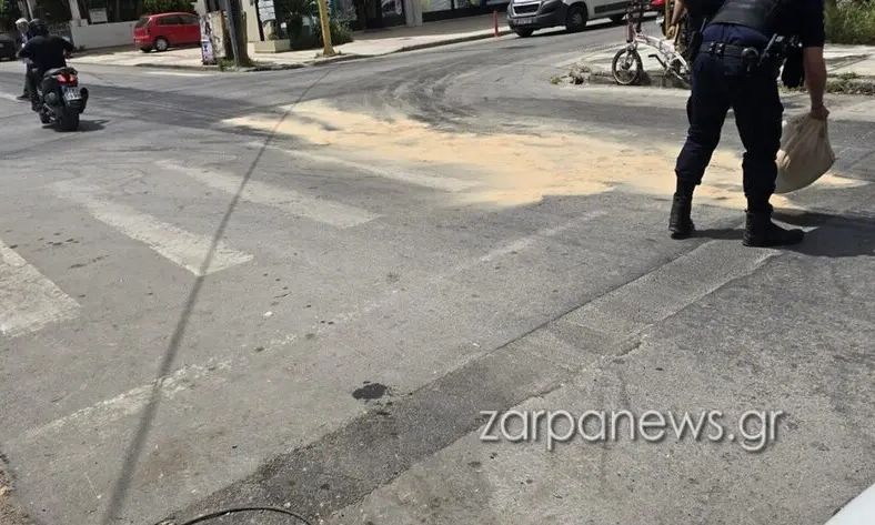 Κρήτη: Τροχαίο με μηχανάκι στο κέντρο των Χανίων