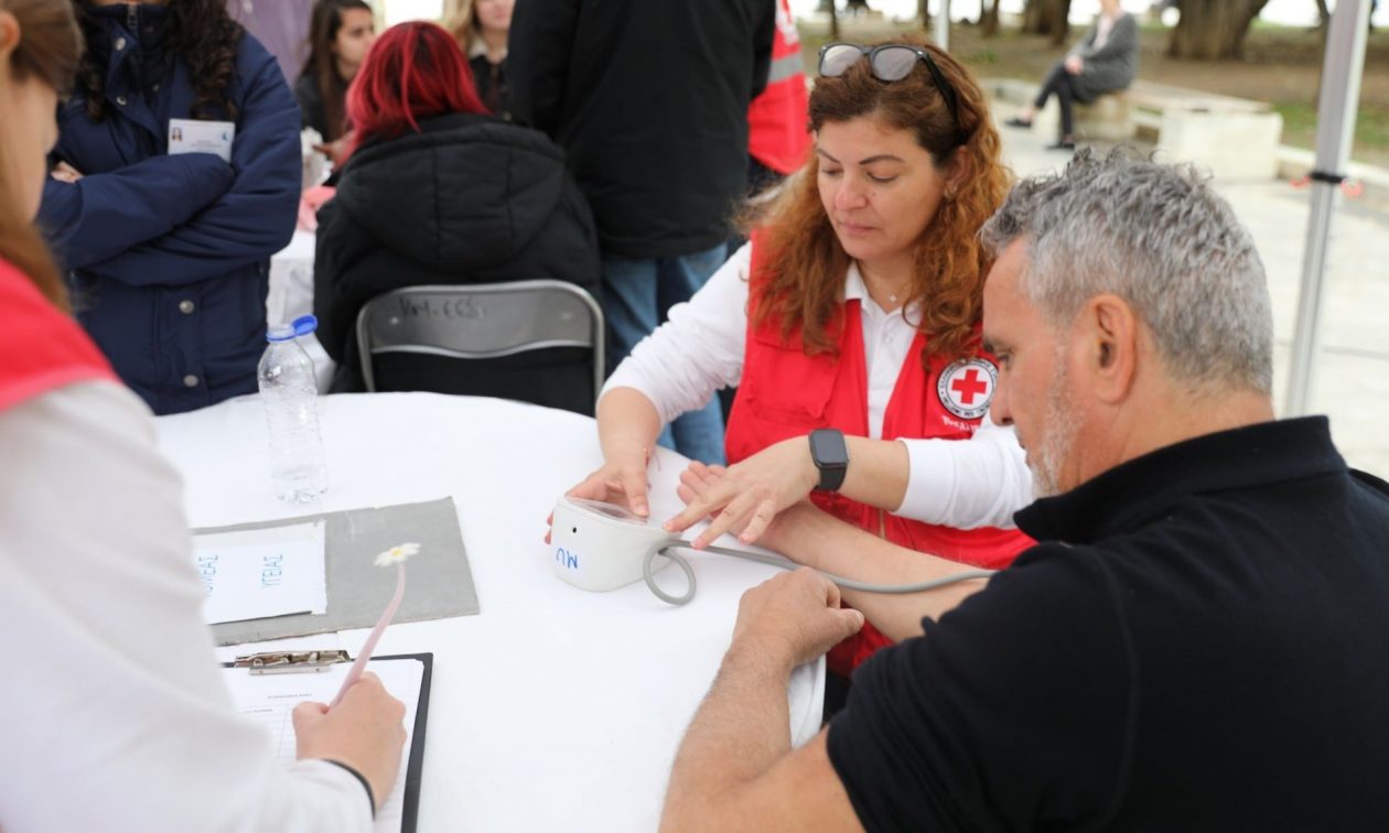 Ο Ελληνικός Ερυθρός Σταυρός διοργάνωσε δράση Ενημέρωσης για την Υπέρταση