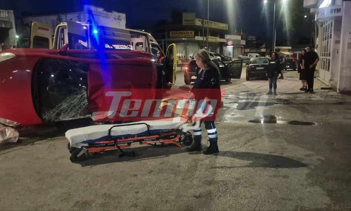 Πάτρα: Σοβαρό τροχαίο με τραυματία οδηγό – Ήταν εγκλωβισμένος για ώρα στο όχημα