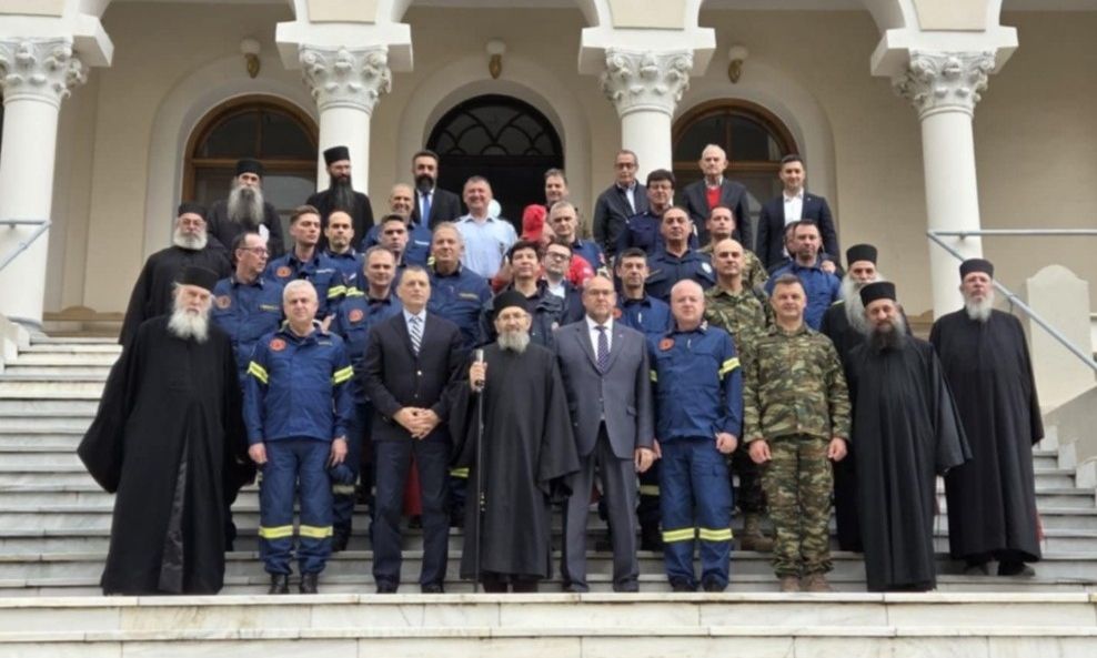 Άγιο Όρος: Ευρεία Σύσκεψη υπό τον Γενικό Γραμματέα Πολιτικής Προστασία για την αντιπυρική περίοδο