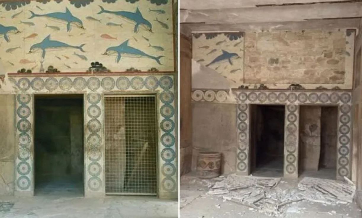 Απάντηση Μενδώνη σε Ανδρουλάκη για τα δελφίνια της Κνωσού: Τορπιλίζει τον εθνικό στόχο