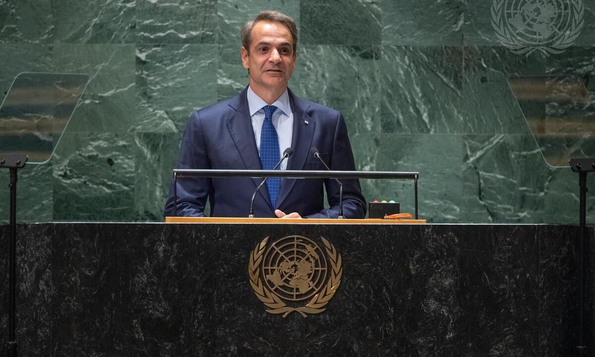 Ο Κυριάκος Μητσοτάκης προεδρεύει στην εκδήλωση του Συμβουλίου Ασφαλείας του ΟΗΕ
