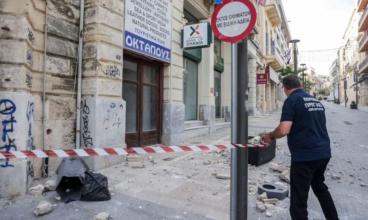 Σεισμός στην Κρήτη – Δήμαρχος Ηρακλείου: «Καλή εικόνα για τις ζημιές – Επικρατεί ψυχραιμία»