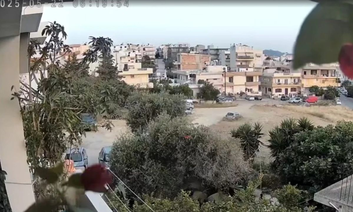 Σεισμός στην Κρήτη: Βίντεο καταγράφει το εκκωφαντικό βουητό