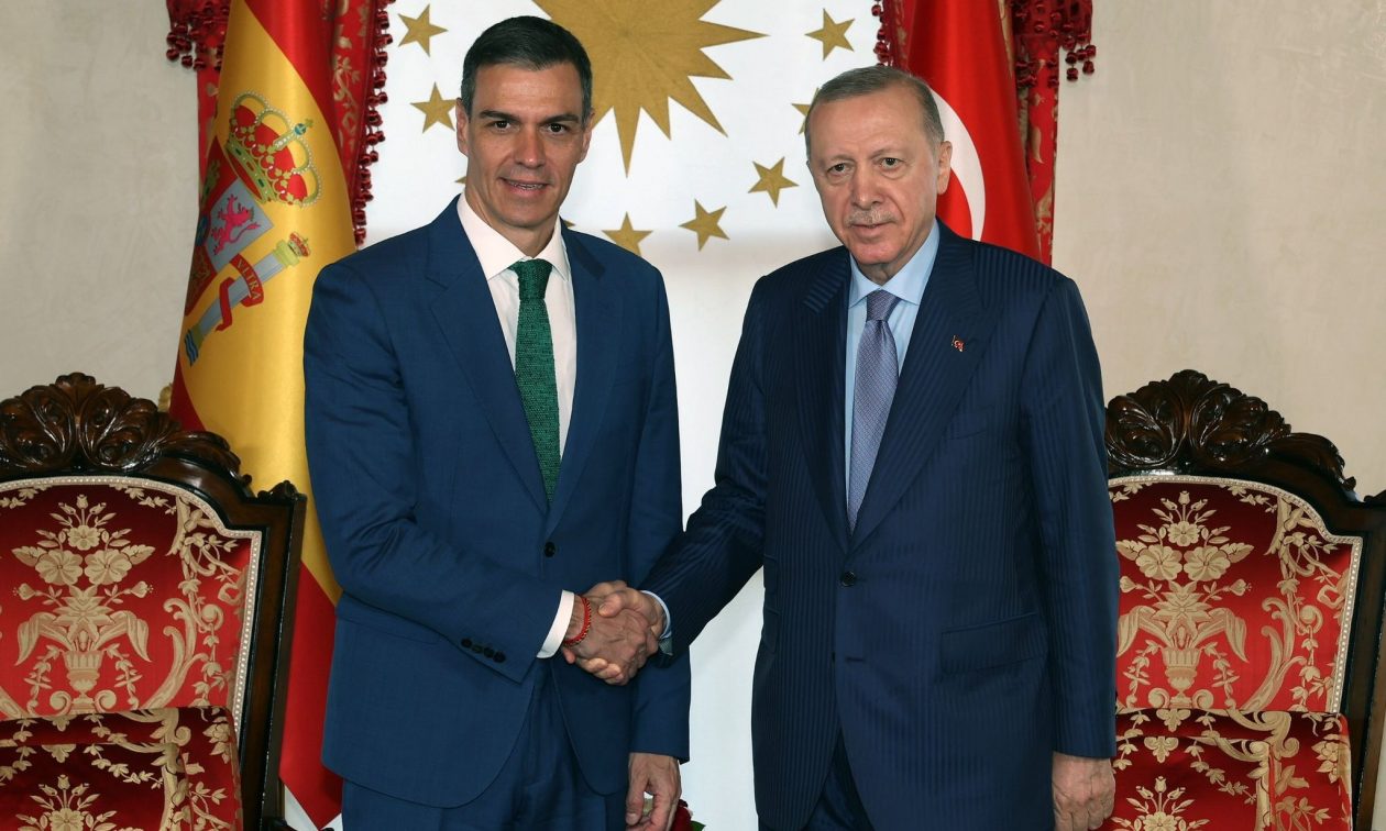 Τουρκία: Ο Ερντογάν χαιρέτισε τη στάση της Ισπανίας για τη Γάζα