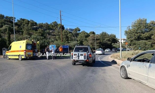 Χανιά: Στο νοσοκομείο οδηγός μηχανής μετά από τροχαίο – Τραυματίστηκε στο χέρι