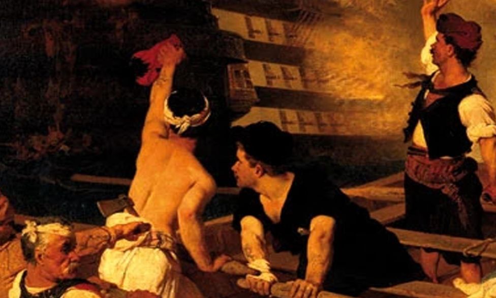 Σαν σήμερα, η θρυλική ανατίναξη της τουρκικής ναυαρχίδας από τον Κωνσταντίνο Κανάρη