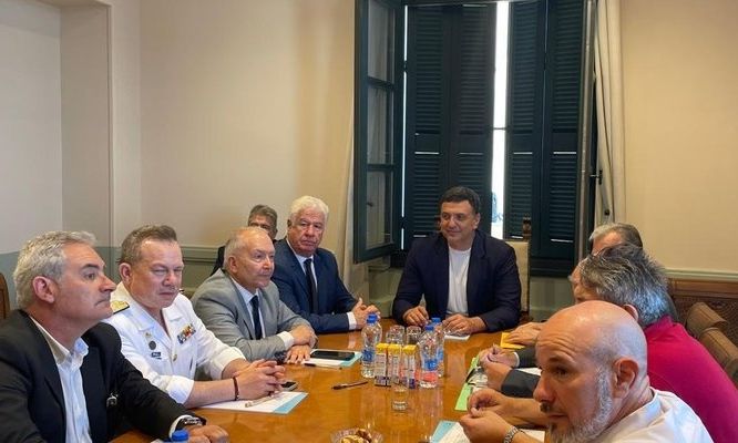 Κικίλιας από Κέρκυρα: «Επιταχύνονται έργα λιμενικών υποδομών και αφαλάτωσης στα Ιόνια Νησιά»
