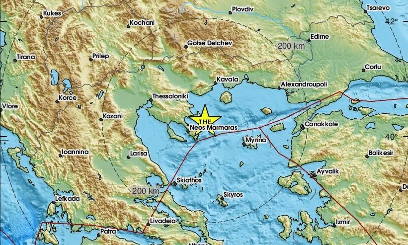 Σεισμός στο Άγιον Όρος