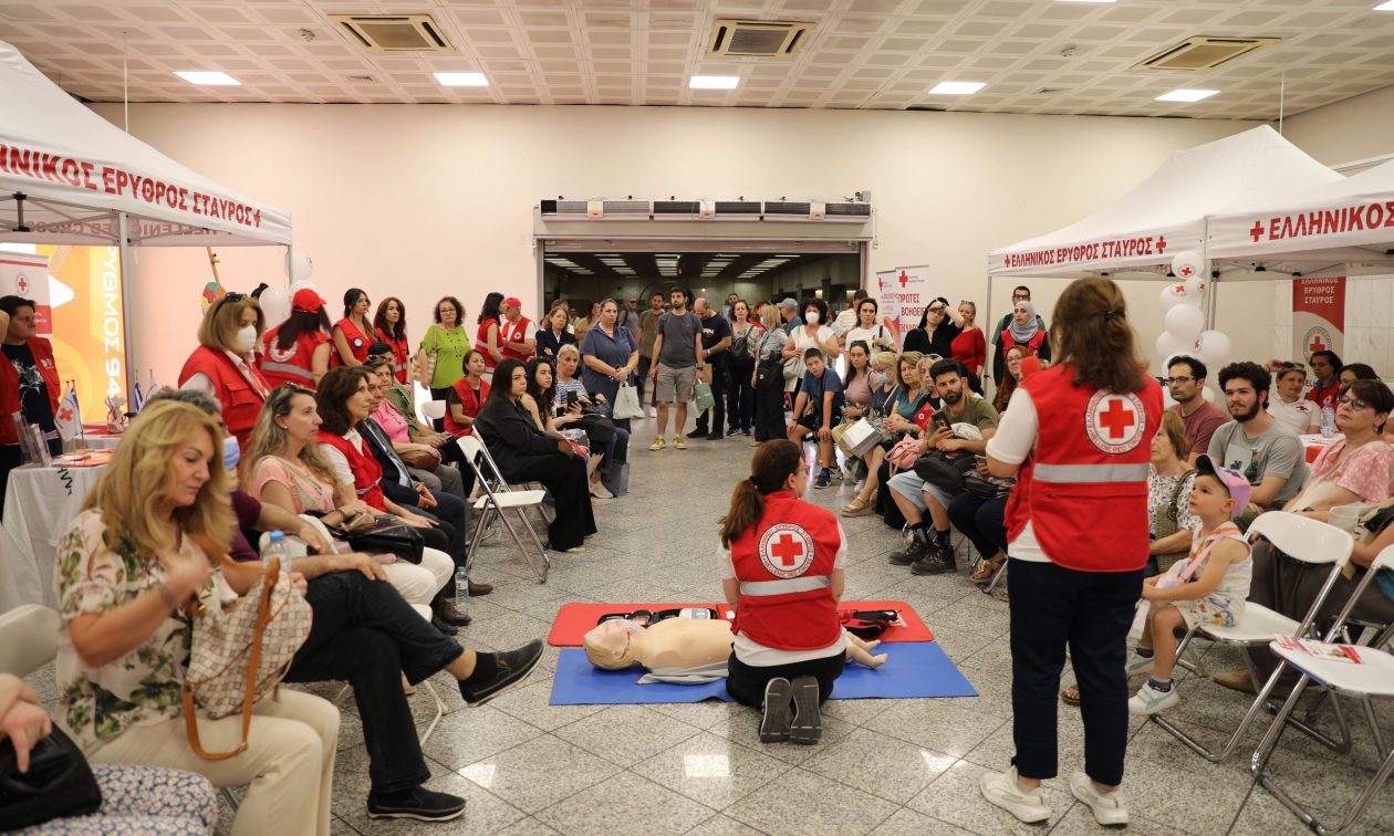 Ελληνικός Ερυθρός Σταυρός: Μεγάλη εκδήλωση για τα 148 χρόνια προσφοράς στο Μετρό Συντάγματος