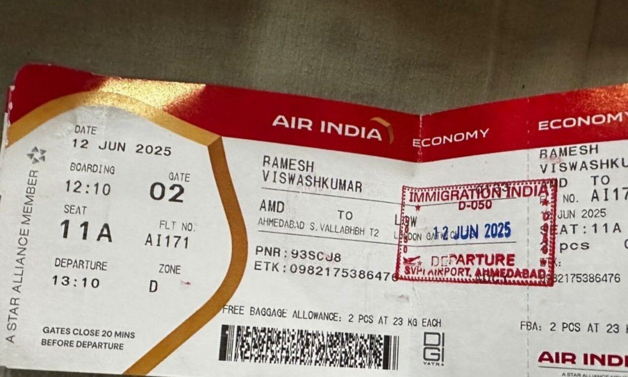 Air India: Πώς η «καταραμένη» θέση 11Α αποδείχθηκε σωτήρια για τον «Survivor» της πτήσης του Boeing