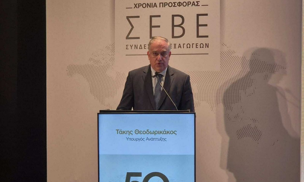 Θεοδωρικάκος: Υλοποιούμε με πράξεις το εθνικό σχέδιο για τον παραγωγικό μετασχηματισμό της οικονομία