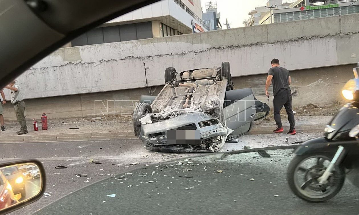 Τροχαίο στην Αθηνών-Λαμίας – Με δυσκολίες η κυκλοφορία των οχημάτων