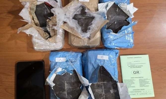 Βόλος: Σύλληψη άνδρα στο λιμάνι με μεγάλη ποσότητα ηρωίνης