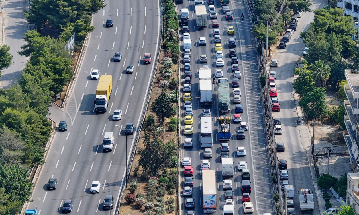 Κίνηση: Χάος σε Κηφισίας, Μεσογείων και Συγγρού – Μεγάλες καθυστερήσεις στην Αττική Οδό