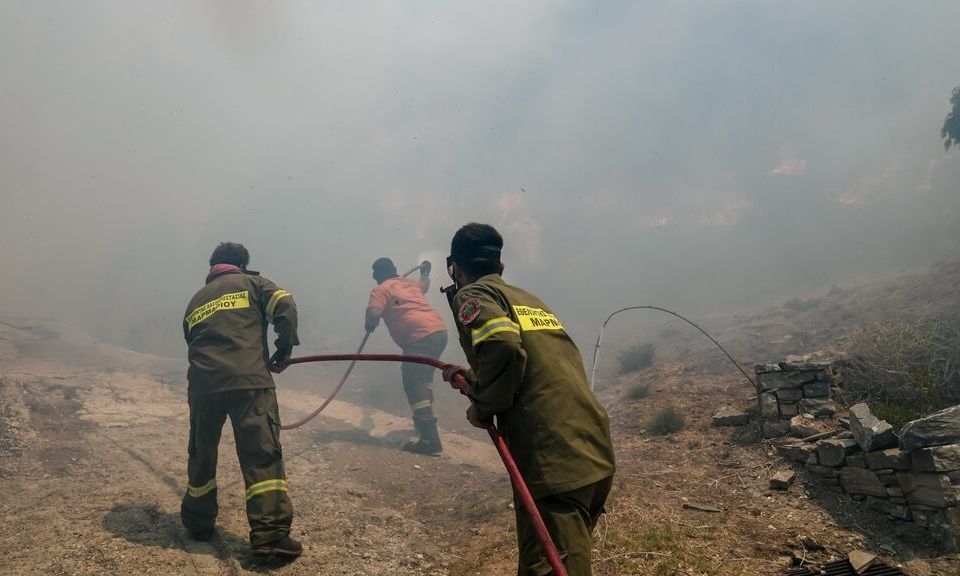 Πολύ υψηλός κίνδυνος πυρκαγιάς για Δευτέρα 14 Ιουλίου 2025
