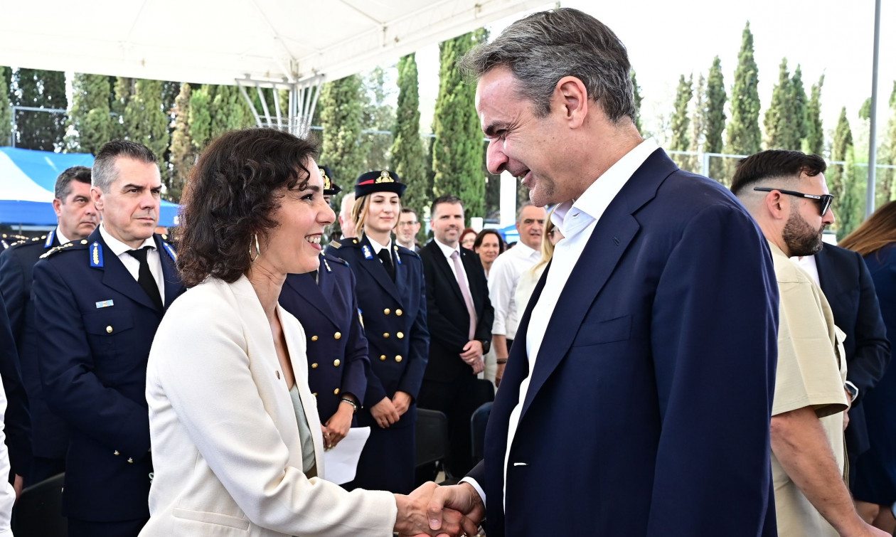 Κυριάκος Μητσοτάκης: Στο ΟΑΚΑ για την παράδοση νέων οχημάτων στο Πυροσβεστικό Σώμα