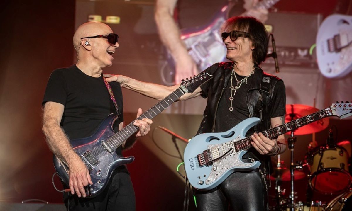 Rockwave Festival: Στο Terravibe μεταφέρθηκε η συναυλία των SATCHVAI Band με Satriani – Vai