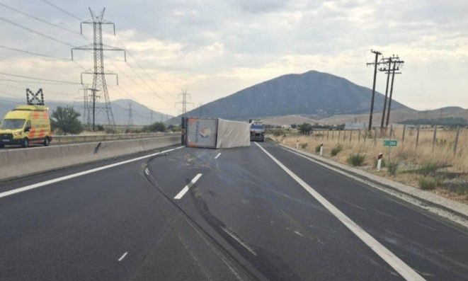 Εγνατία Οδός: Άνοιξε το τμήμα της στην Κοζάνη που είχε κλείσει από ανατροπή νταλίκας