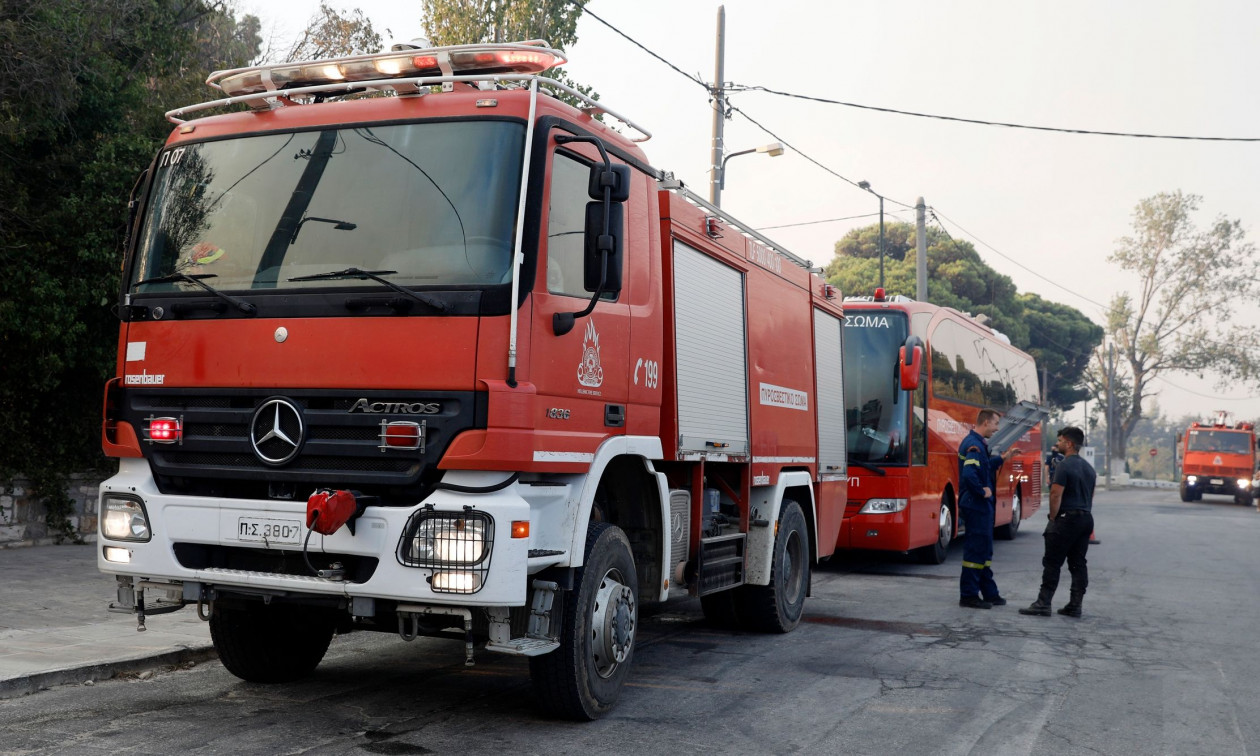 Θεσσαλονίκη: Πυρκαγιά στο ύψος της Σταυρούπολης πάνω από τον Περιφερειακό
