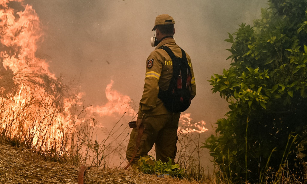 Φωτιά στο Νεοχωράκι Βοιωτίας – Επιχειρούν και εναέρια μέσα