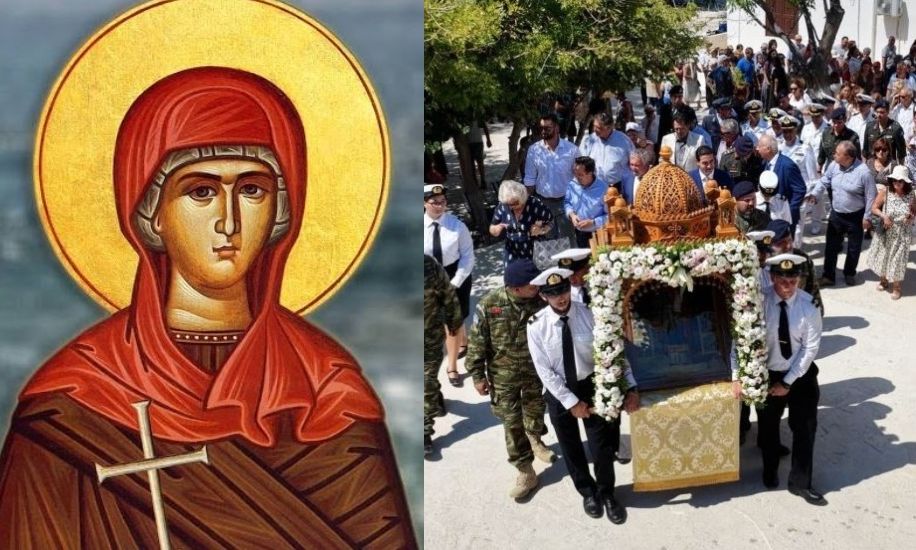 Αγία Μαρκέλλα: Πλήθος πιστών στο ιστορικό προσκύνημα της Βολισσού Χίου – Βίντεο