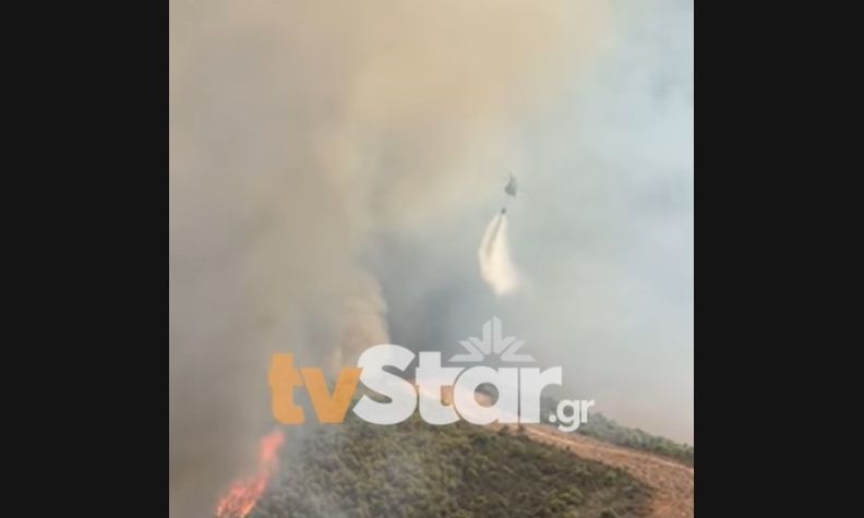 Ο ρόλος των αντιπυρικών ζωνών στην χθεσινή κατάσβεση των πυρκαγιών