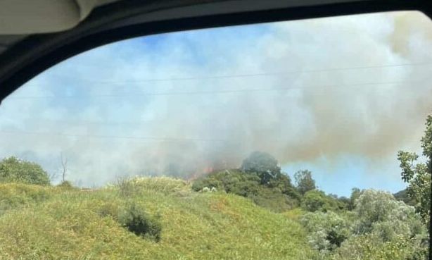 Φωτιά τώρα στο Μονολίθι Πρέβεζας