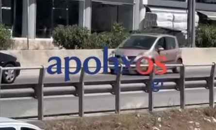 Πάτρα: Ι.Χ. κινήθηκε ανάποδα στο ρεύμα εξόδου της Εθνικής Οδού Πατρών – Κορίνθου