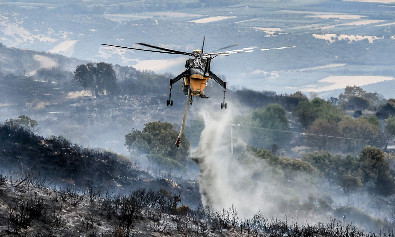 Υψηλός κίνδυνος πυρκαγιάς σήμερα (02/08) σε τέσσερις περιοχές – Δείτε τον χάρτη πρόβλεψης