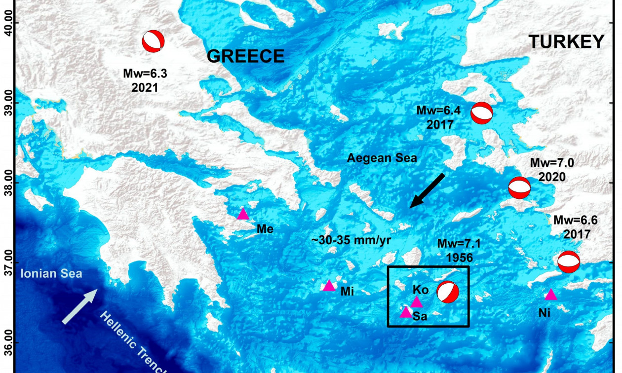 Σεισμοί σε Σαντορίνη – Αμοργό: Γιατί δεν ήταν «σμηνοσειρά» – Αποκαλυπτική νέα έκθεση 4 ειδικών