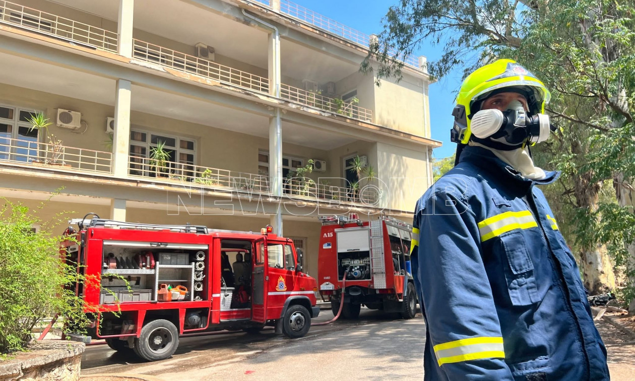Ανακοίνωση της 1η ΥΠΕ για την πυρκαγιά στο νοσοκομείο «Σωτηρία»
