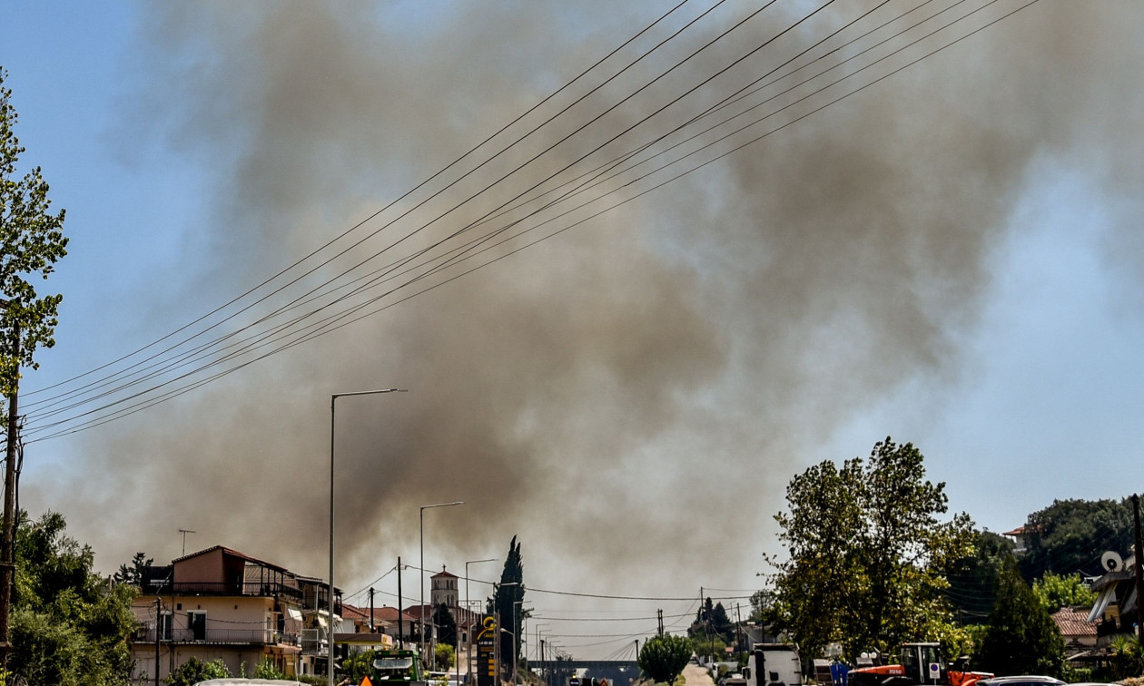 Φωτιά Πρέβεζα: Σε ύφεση τα πύρινα μέτωπα