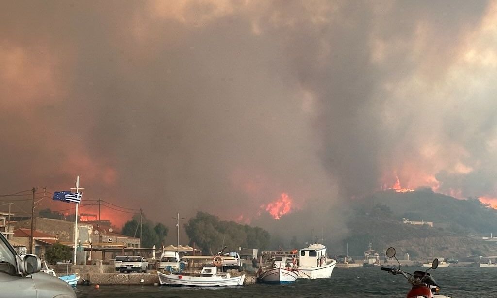 Φωτιές στη Χίο: Καταστροφικές οι πυρκαγιές της τελευταίας δεκαετίας – Κάηκε το 22% του νησιού