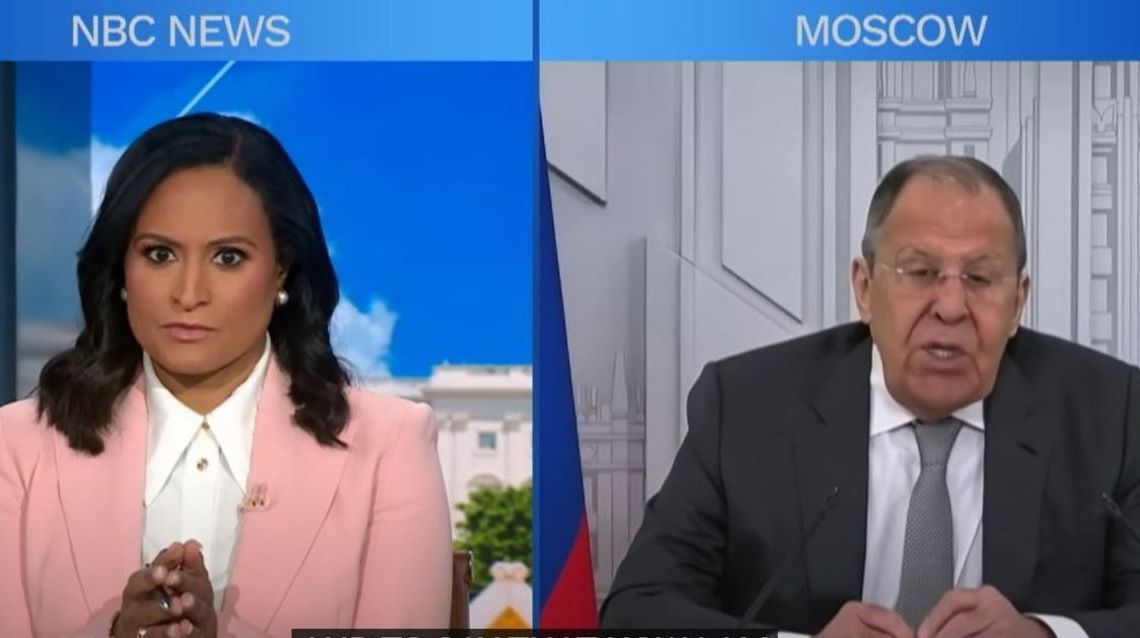 Άγριος καυγάς Λαβρόφ με δημοσιογράφο του NBC: «Σκοτώσατε 50.000 αμάχους» -«Να είστε έντιμη»