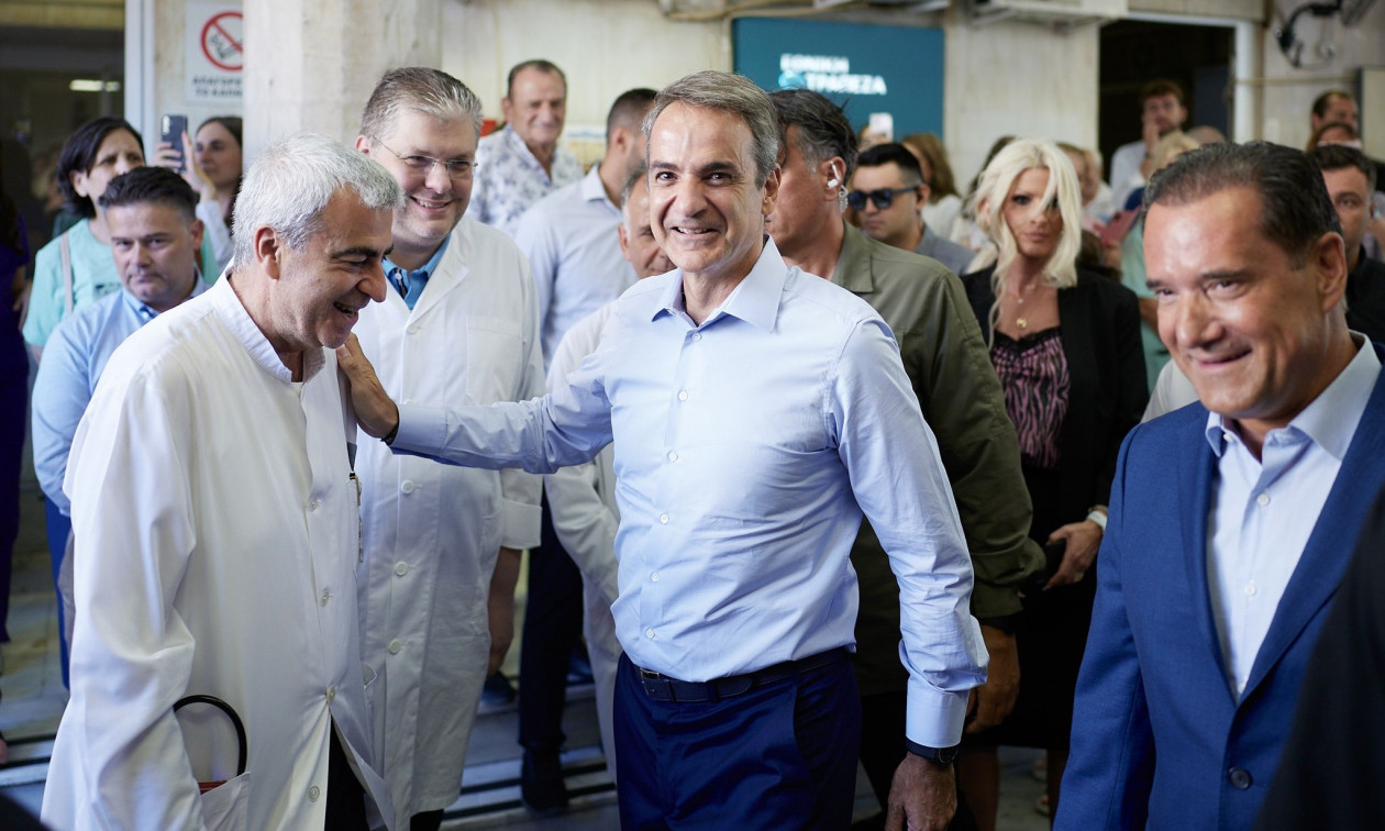 Το Ιπποκράτειο Νοσοκομείο επισκέφθηκε ο Κυριάκος Μητσοτάκης – Επιθεώρησε τα ΤΕΠ