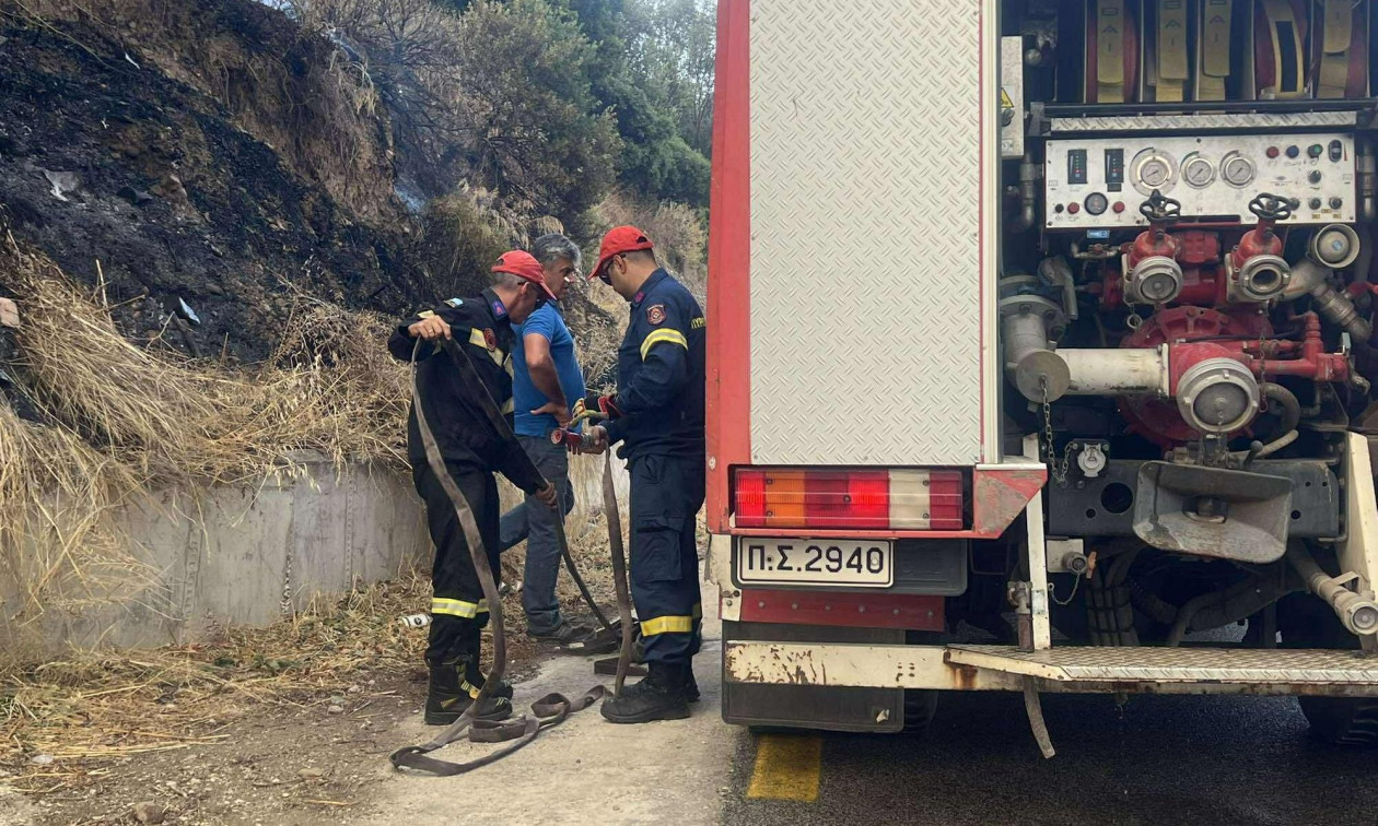 Φωτιά τώρα σε αγροτική έκταση στη Βόρεια Εύβοια – Τραυματίστηκε πολίτης