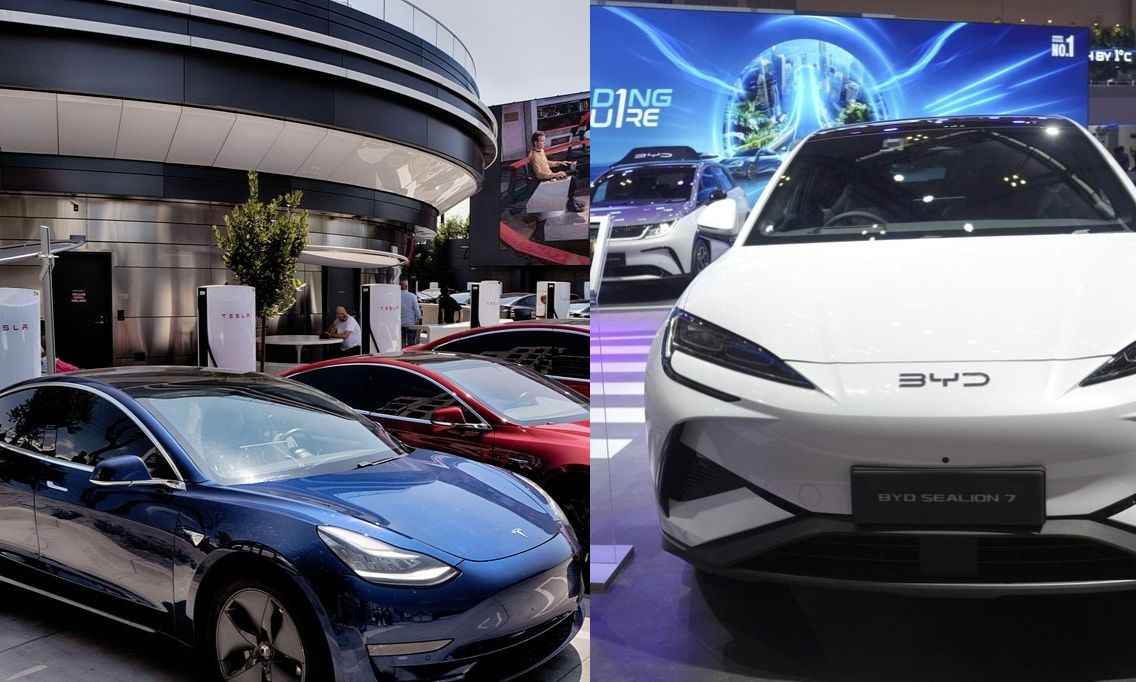 Tesla: «Κατάρρευση» των πωλήσεων στην Ευρώπη – Τριπλασιάστηκαν οι ταξινομήσεις αυτοκινήτων της BYD