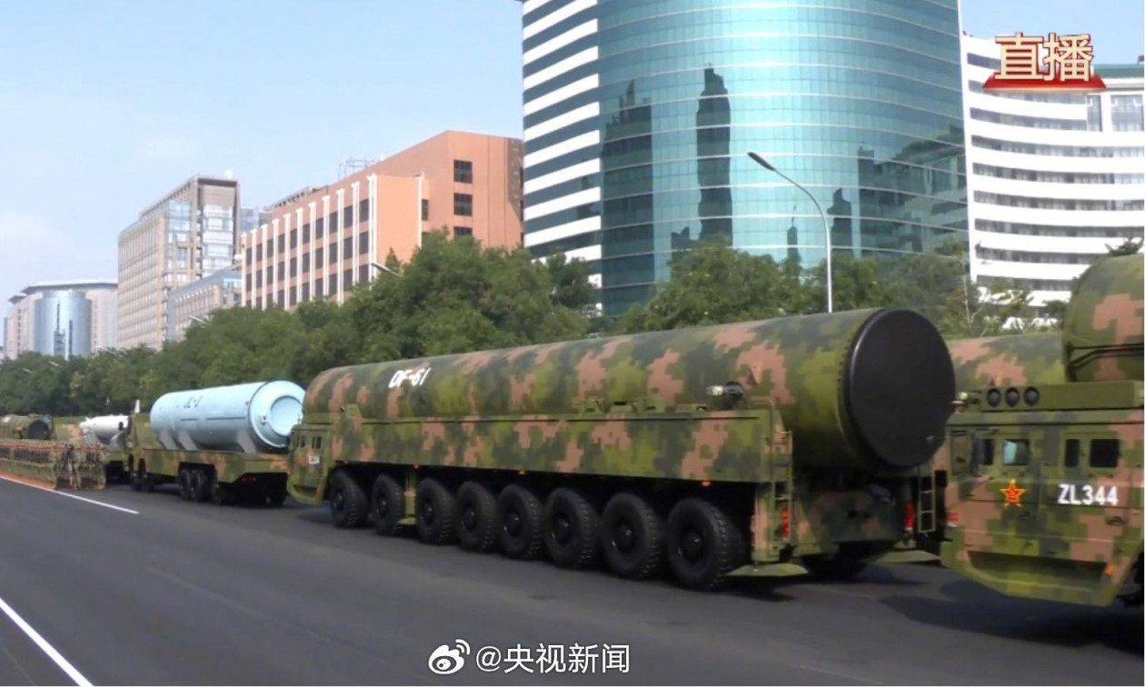 Dongfeng-61: Αυτός είναι ο νέος διηπειρωτικός βαλλιστικός πύραυλος τη Κίνας – Βίντεο