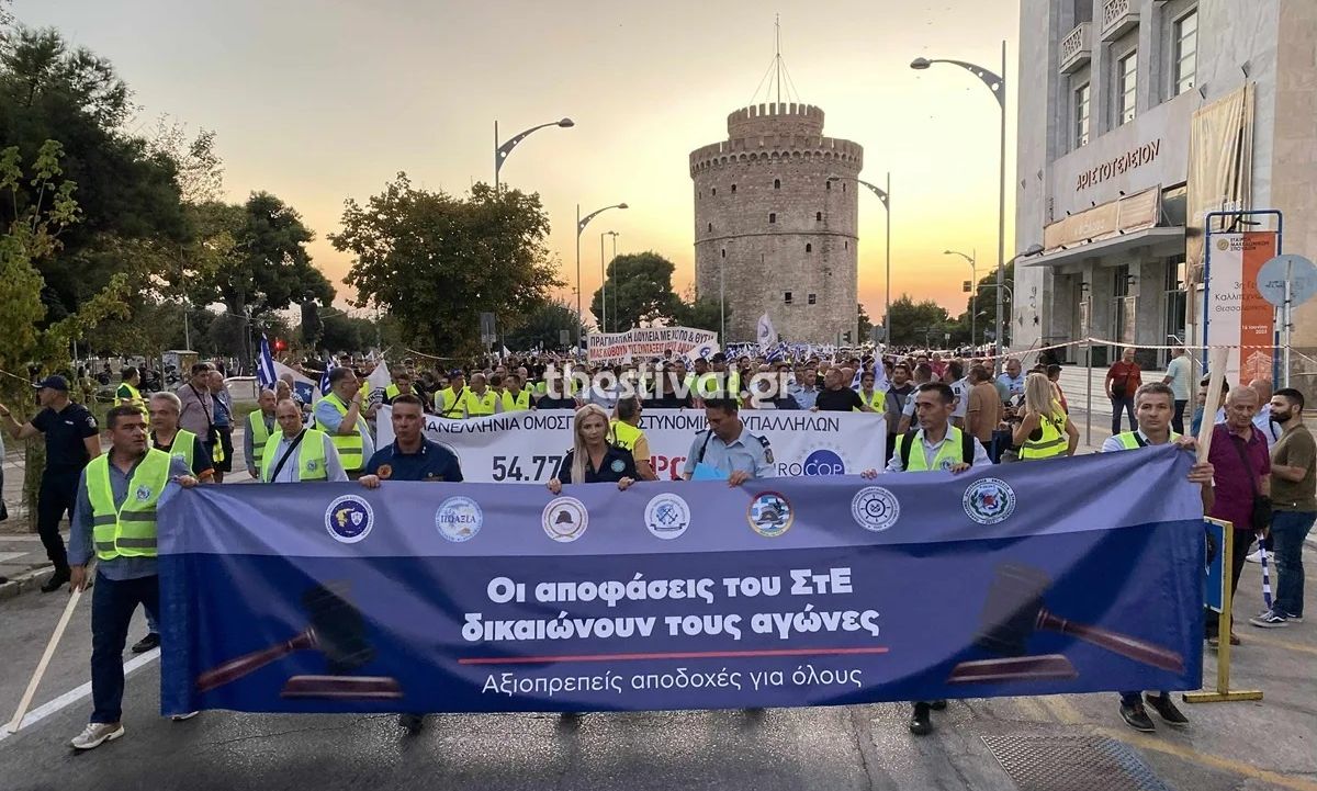 Θεσσαλονίκη: Κινητοποίηση στελεχών των σωμάτων ασφαλείας