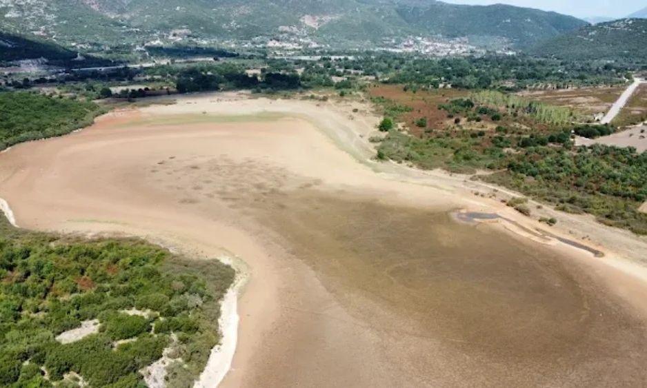 Θεσπρωτία: Λίμνη Προντάνη μετατράπηκε σε πεδιάδα