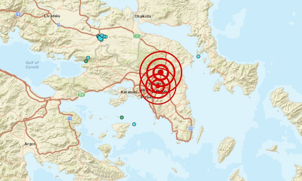 Σεισμοί στην Αττική: Τρόμος από το νυχτερινό «χτύπημα» του Εγκέλαδου σε Χαλάνδρι και Κηφισιά