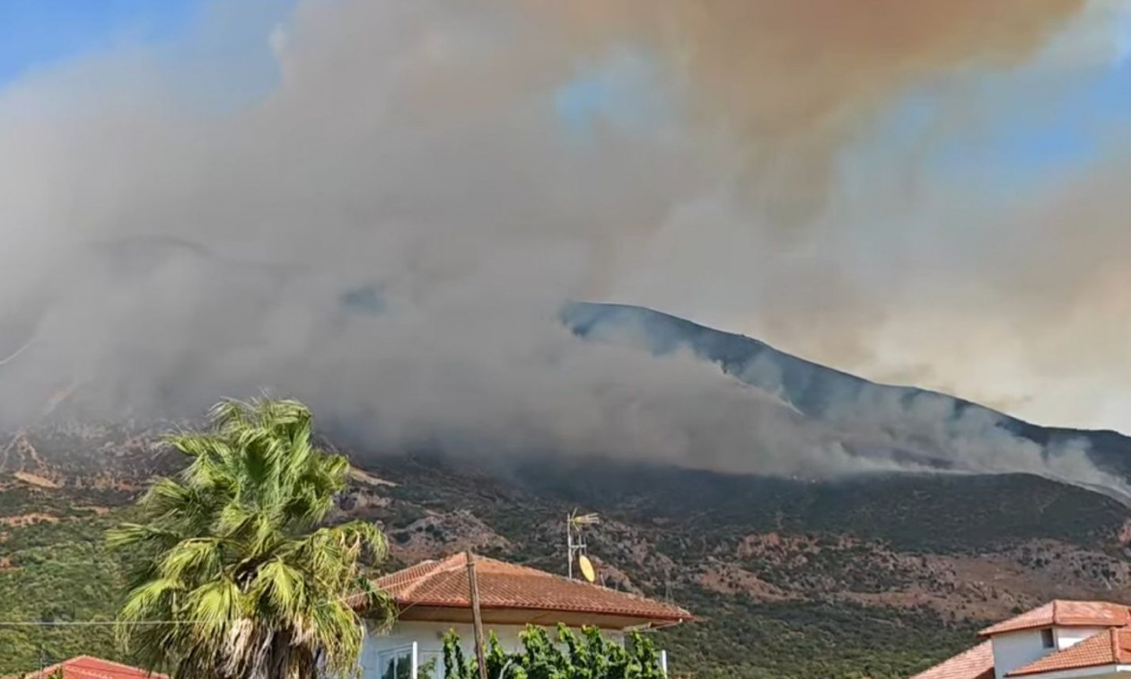 Φωτιά τώρα στο Άλσος Αχαΐας