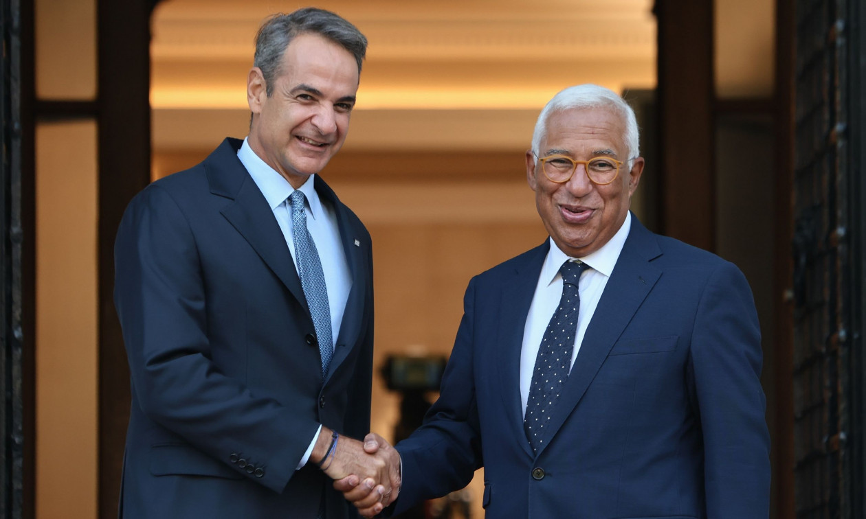 Live οι δηλώσεις του Κυριάκου Μητσοτάκη και του Πρόεδρου του Ευρωπαϊκού Συμβουλίου Αντόνιο Κόστα