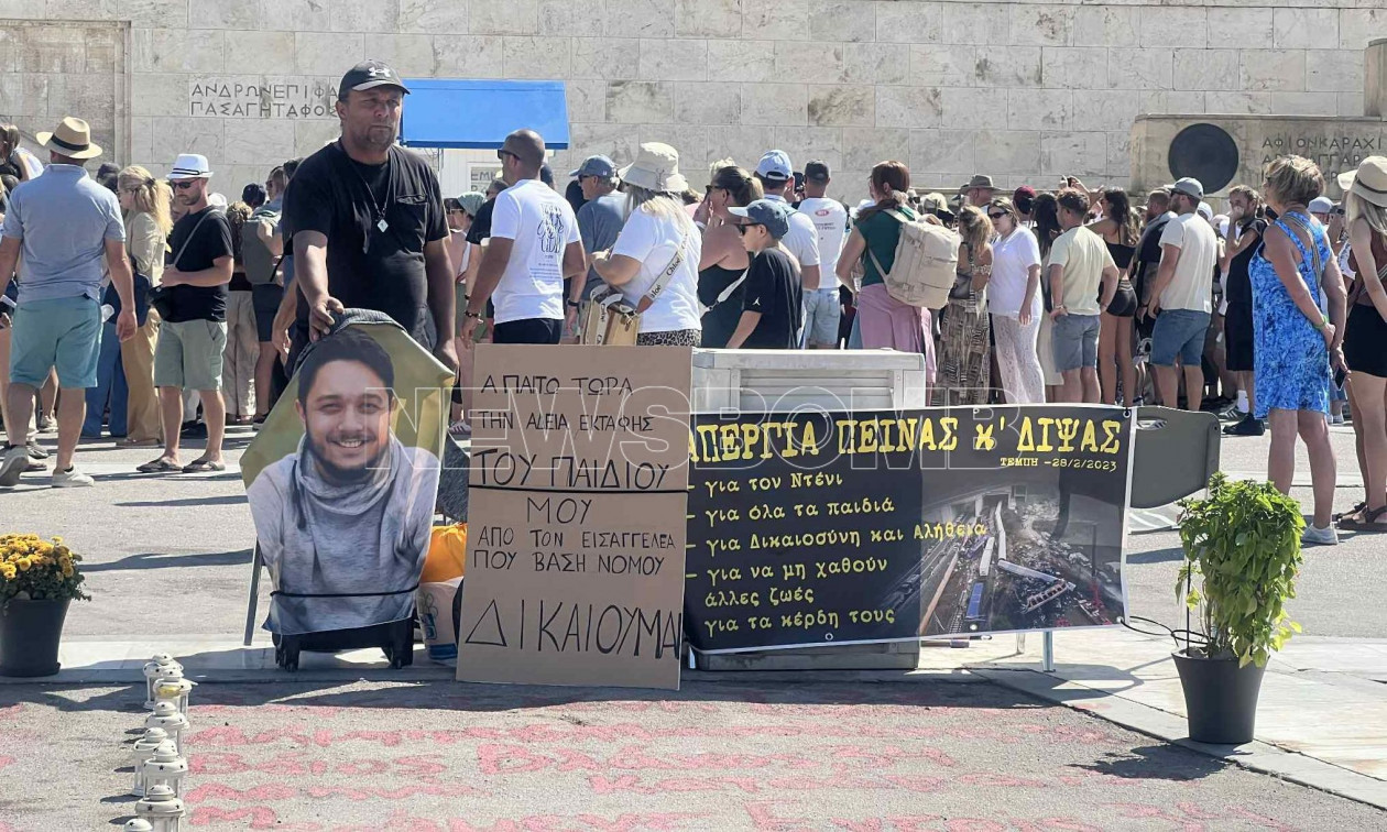 Tέμπη: «Θα το πάω μέχρι τέλους», λέει ο πατέρας και απεργός πείνας στο Newsbomb