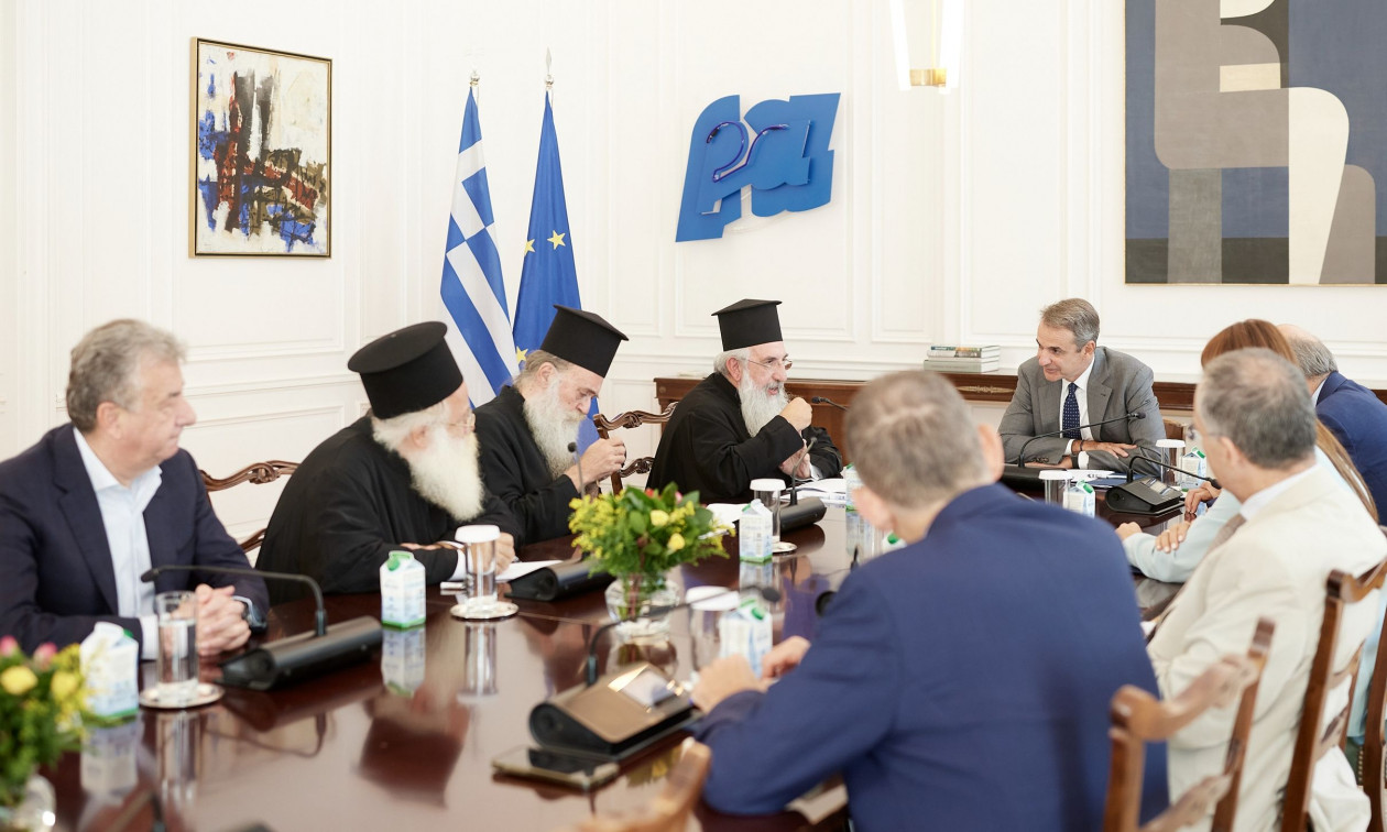 Συνάντηση Μητσοτάκη με την Εκκλησία της Κρήτης – Τι συζητήθηκε