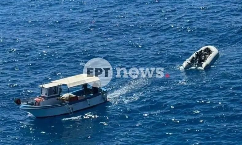 Γαύδος: Βυθίστηκε λέμβος με μετανάστες – Τους διέσωσε ψαράς με το καΐκι του