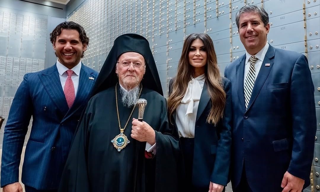 Η Κίμπερλι Γκίλφοϊλ υποδέχτηκε τον Οικουμενικό Πατριάρχη Βαρθολομαίο στην Ουάσινγκτον